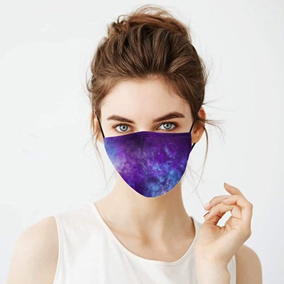 ☔️Cloth Face Mask Washable Reusable Adult Printed - Picture 2 of 6